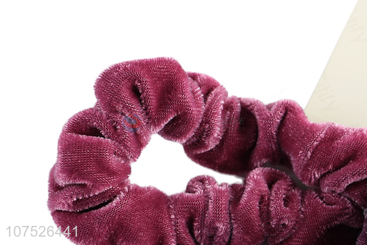 Hot products women girls elastic velvet hair scrunchies accessories