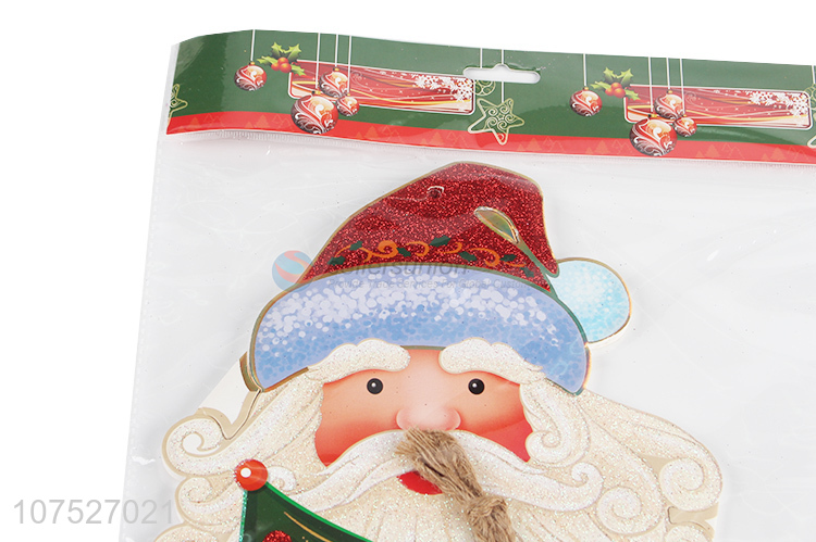 Hot Sale Santa Claus Pattern Christmas Stickers Christmas Ornaments