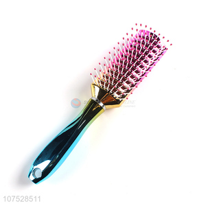 Cool Design Cushion Soft Touch Hair Brush Colorful Comb