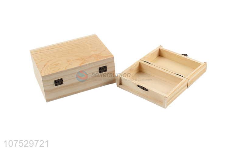 Hot selling wooden jewelry box wooden gift packaging box