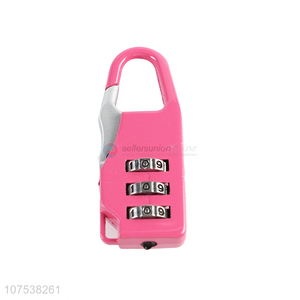 Creative Design 3 Digit Colorful Coded Lock Combination Lock