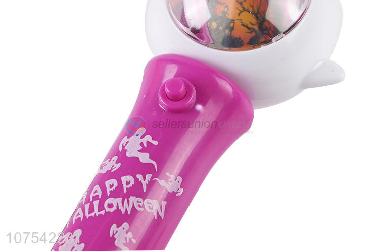 Cheap Halloween Party Decoration Led Spinner Light Devil Magic Wand