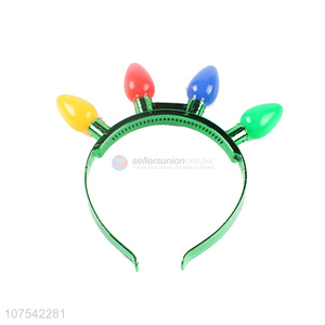 Wholesale Party Headband Glow Colorful Led Bulb Flashing Headband