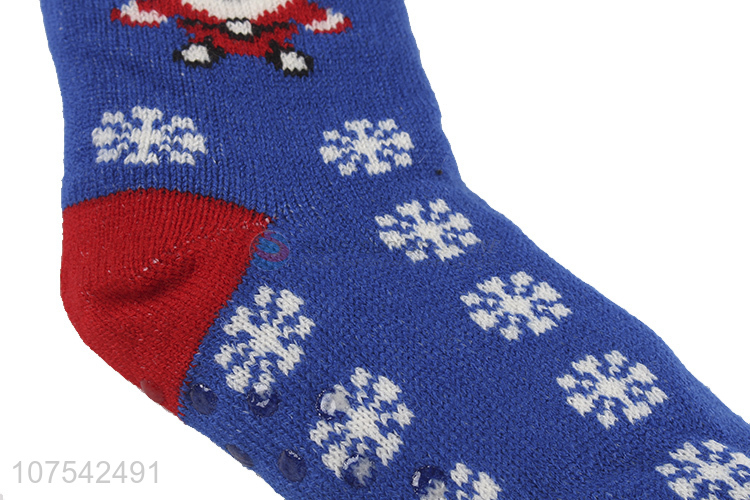 New Design Winter Warm Anti-Slip Floor Socks Thicken Christmas Socks