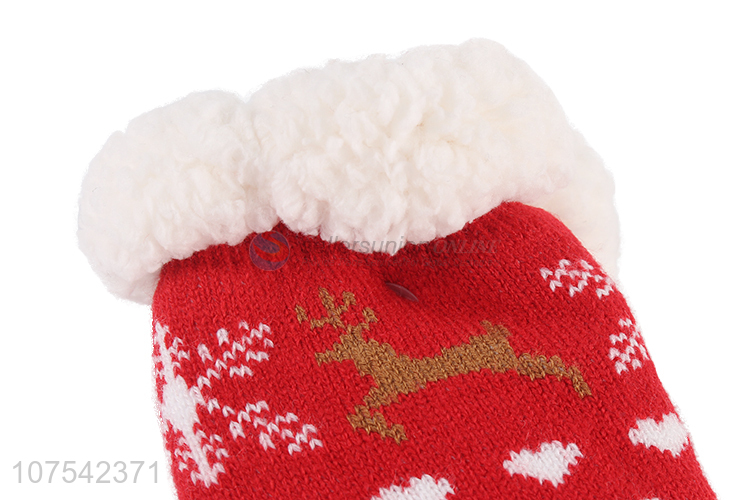 Contracted Design Christmas Winter Warmer Indoor Home Floor Socks