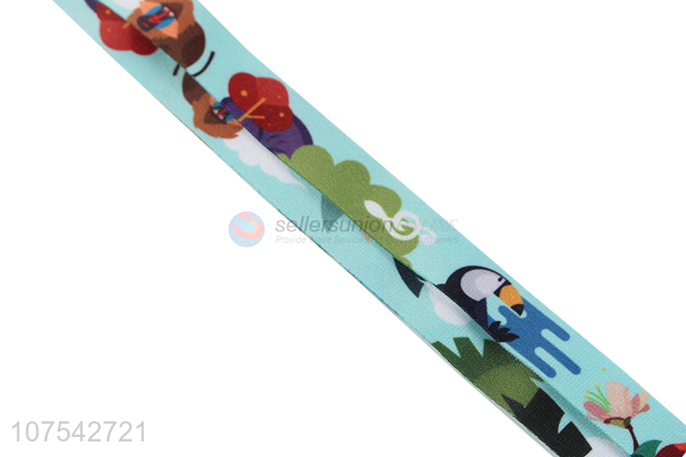 Wholesale Cartoon Printing Polyester Thermal Transfer Cell Phone Lanyard