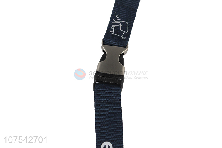 Custom Logo Printing Polyester Neck Strap Universal Cell Phone Lanyard