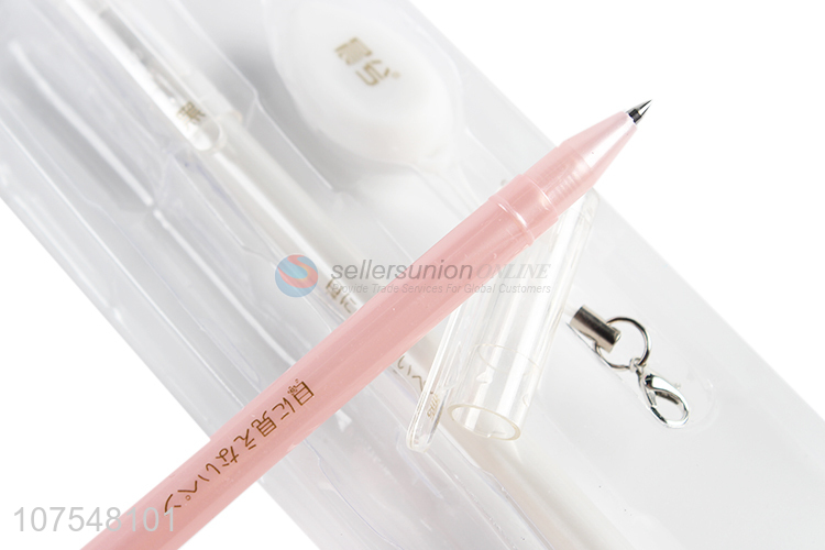 New arrival led uv light gel ink pen invisible gel pens office supplies