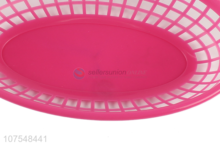 Wholesale Price Eco-Friendly Colorful Plastic Bread Basket