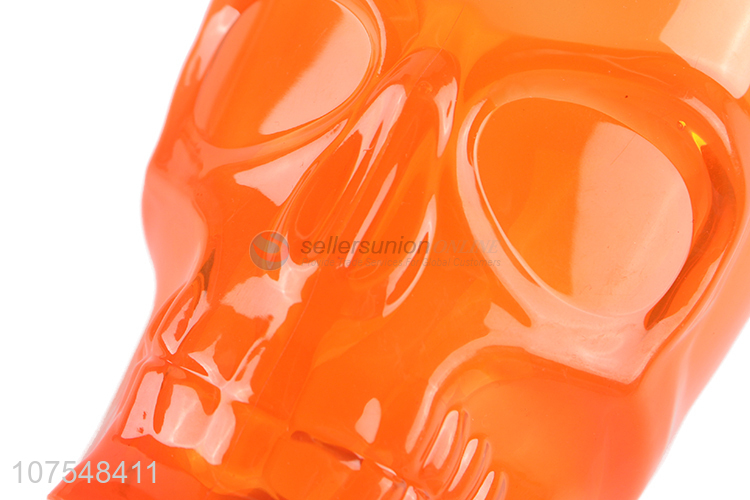 Contracted Design Plastic Skull Shape Festival Halloween Beer Cup