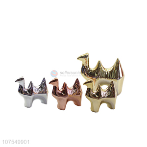 Modern Creative Ceramic Camel Shape Home Decoration Accessories