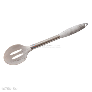 New Style Marbling Silicone Strainer Spoon Cooking Utensil