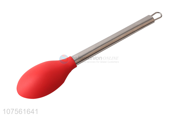 Good Quality Silicone Cooking Spoon Deep Salad Spoon