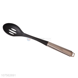 Wholesale Kitchen Utensils Slotted Spoon Nylon Cooking Scoop