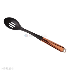 Fashion Rose Gold Handle Slotted Spoon Best Cooking Scoop