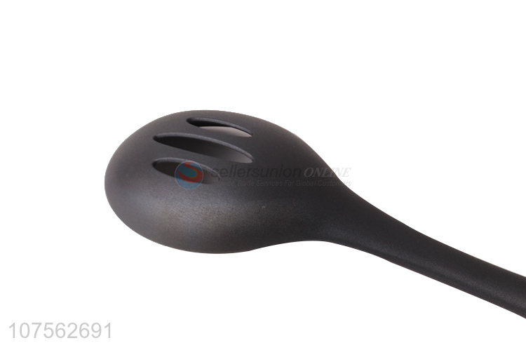 Wholesale Kitchen Utensils Slotted Spoon Nylon Cooking Scoop