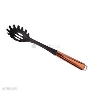 Custom 430 Stainless Steel Handle Nylon Spaghetti Spatula