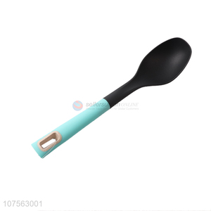 New Arrival Kitchen Cooking Tools Plastic Handle Nylon Solid Spoon