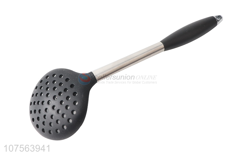 New products stainless steel handle silicone cooking skimmer cooking tools