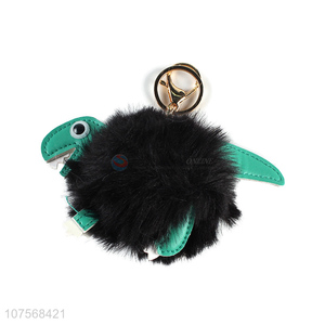 Most popular cute dinosaur key chains plush key chain animal bag pendants