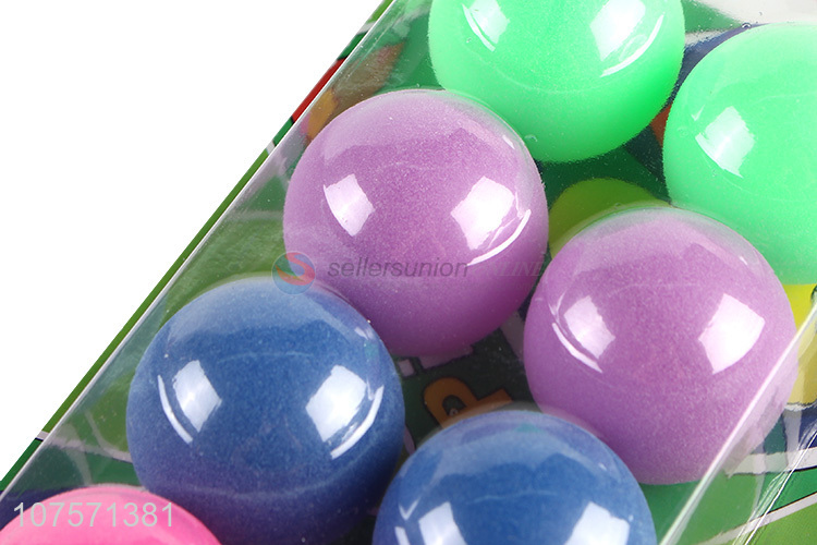 Good Quality 10 Pieces Professional Colorful Ping Pong Balls