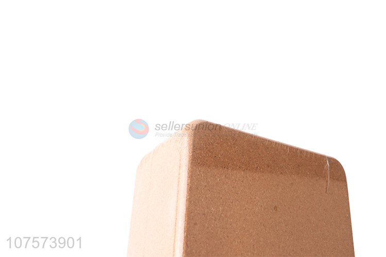 Hot sale biodegradable washable cork yogo brick cork yogo block