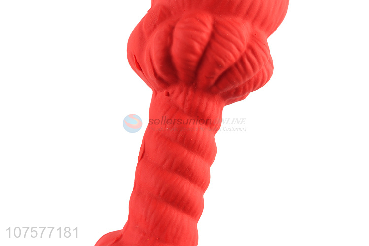 Good Quality Latex Rope Shape Chew Toy Pet Toy