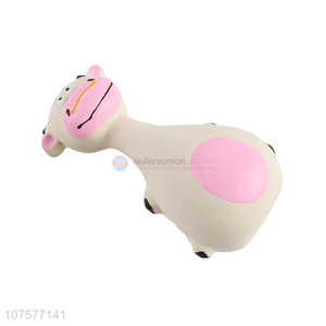 Cute Design Simulation Cow Pet Toy Dog Chew Toy