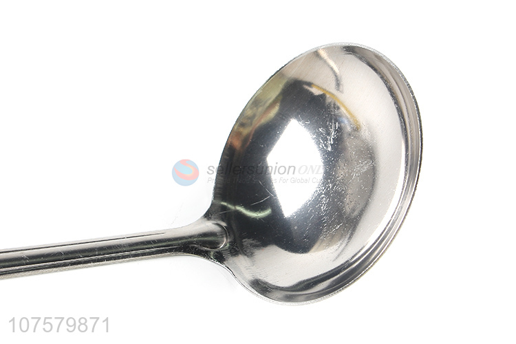 Competitive price stainless iron soup ladle kitchen accessories