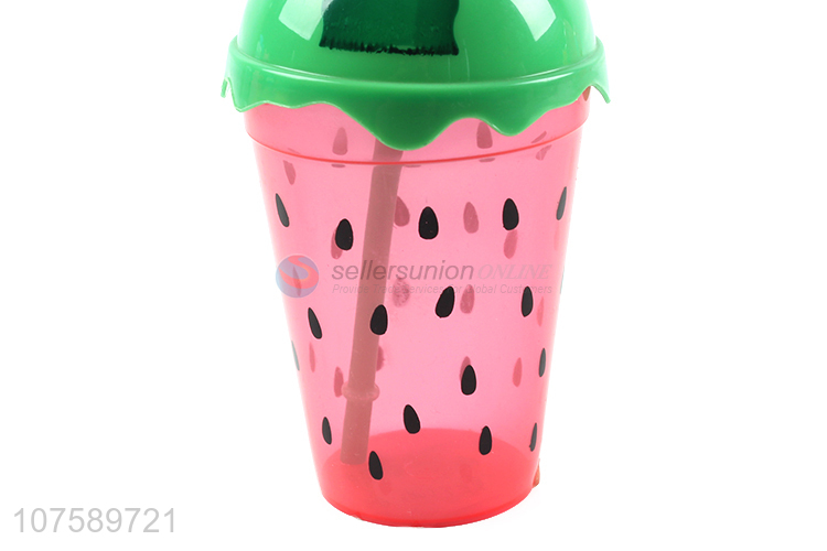 Popular Colorful Water Cup Fashion Straw Cup For Sale