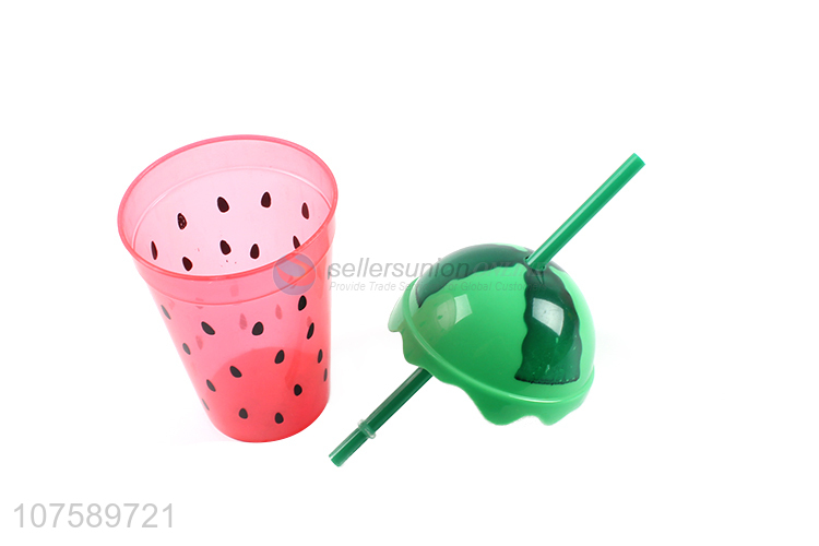 Popular Colorful Water Cup Fashion Straw Cup For Sale