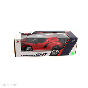 Hot selling 1:16 4-way remote control simulation car model toy with light usb cable