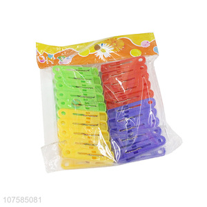 New Design Colorful Clothespins Multipurpose Plastic Clips