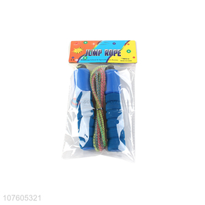 High Sales Soft  Sponge Hand Shank Fieness Jump Rope