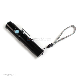 Hot sale mini rechargeable led flashlight high bright aluminum flashlight