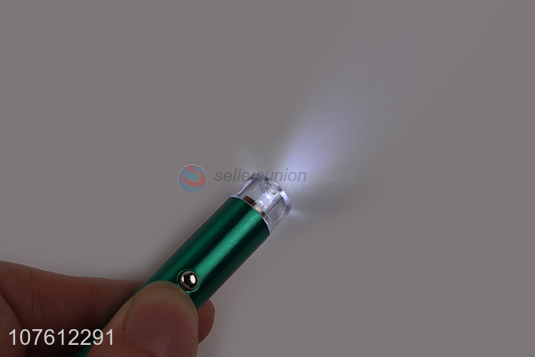 Best selling 3 in1 red laser pointer pen white led light flashlight with key chain