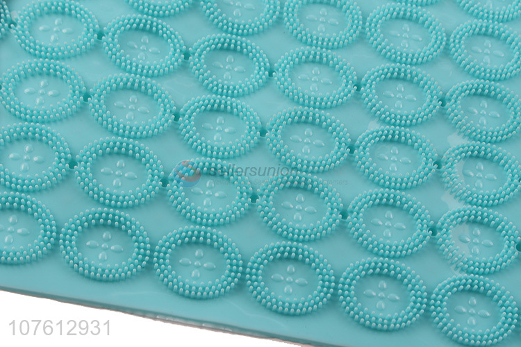 Factory direct sale massage shower mat pvc bath mat with suction cup