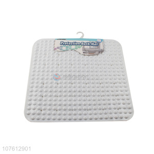 High quality bathroom bubble anti-slip bath mat with suction cup