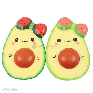 Novel design avocado shape vent toy rebound toy