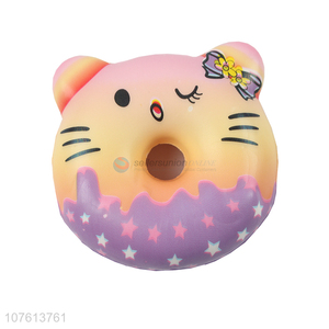 High-value starry sky cat Dount shape chronic rebound toy