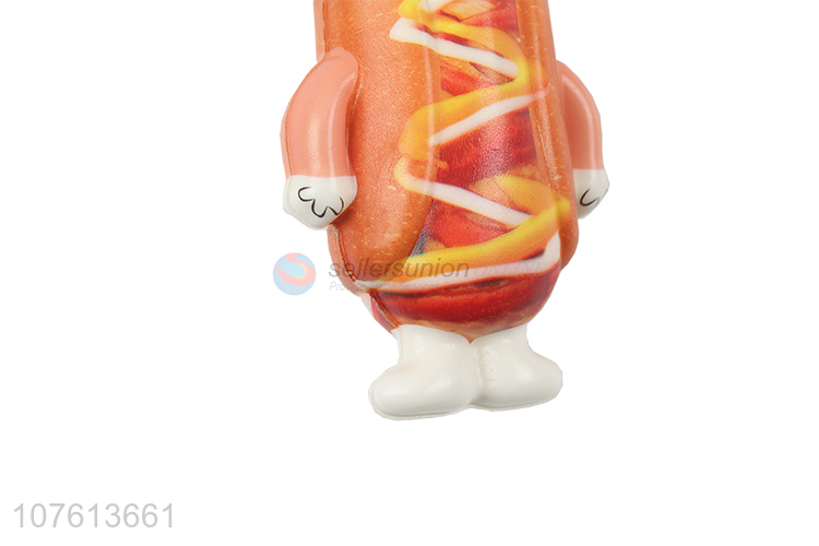 Anthropomorphic Hot-dog eating Shape slow rebound toy