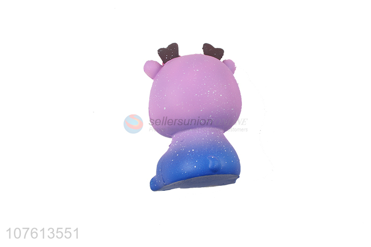 Cartoon purple fawn  Shape Wholesale Rebound toy