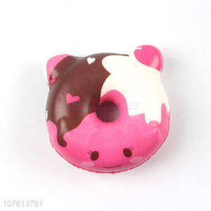 New products Cuet ears chocolate donut shape toy slow rebound toy