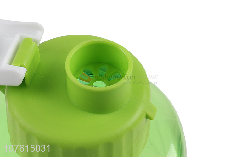 Promotional clear colored plastic water bottle portable sports bottle