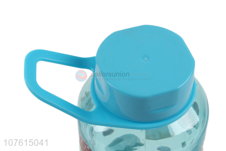New design food grade bpa free plastic water bottle drinking bottle
