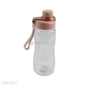 Factory direct sale clear plastic water bottle portable drinking bottle