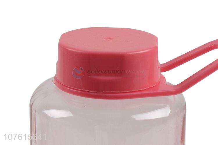 Popular products clear colored plastic water bottle portable sports bottle