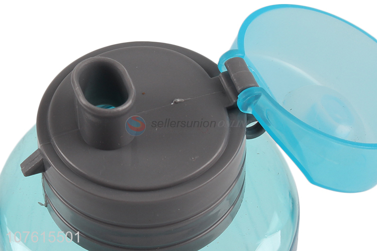 Latest arrival clear colored plastic water bottle portable sports bottle