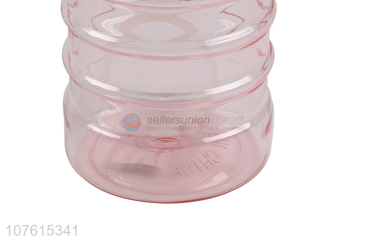 Popular products clear colored plastic water bottle portable sports bottle