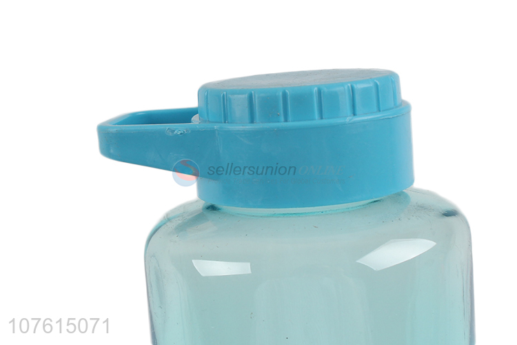 Popular products portable transparent colorful bpa free pp material water bottle